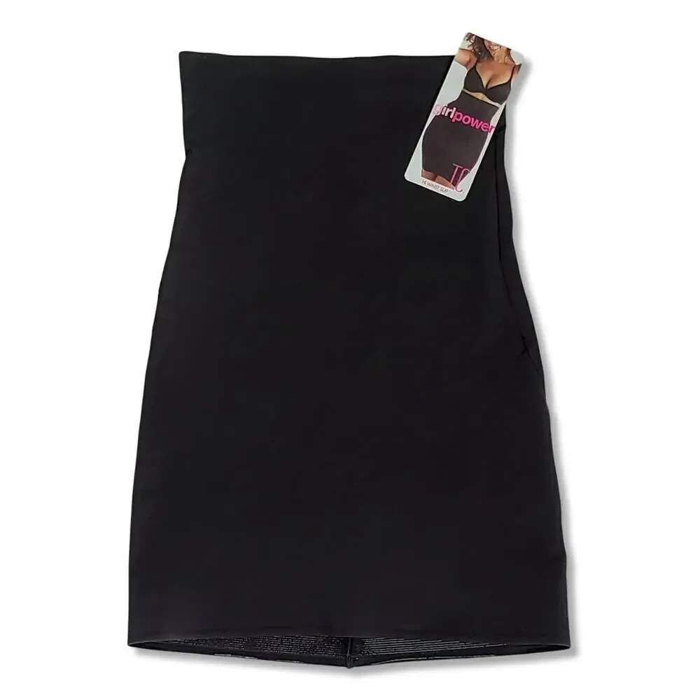 New TC Fine Women's Girl Power Seamless High Waisted Slimming Slip Shaper